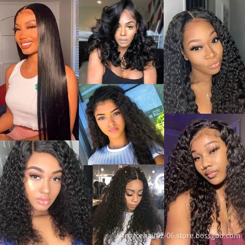 Cheap Brazilian Hair Transparent Swiss Lace Wigs,Virgin Human Hair 150% Density Glueless HD 5x5 Lace Closure Wig For Black Women